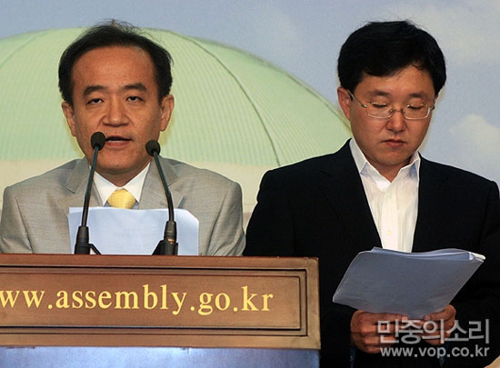 한나라당 진성호, 김용태 의원
