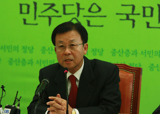 원혜영 민주당 원내대표