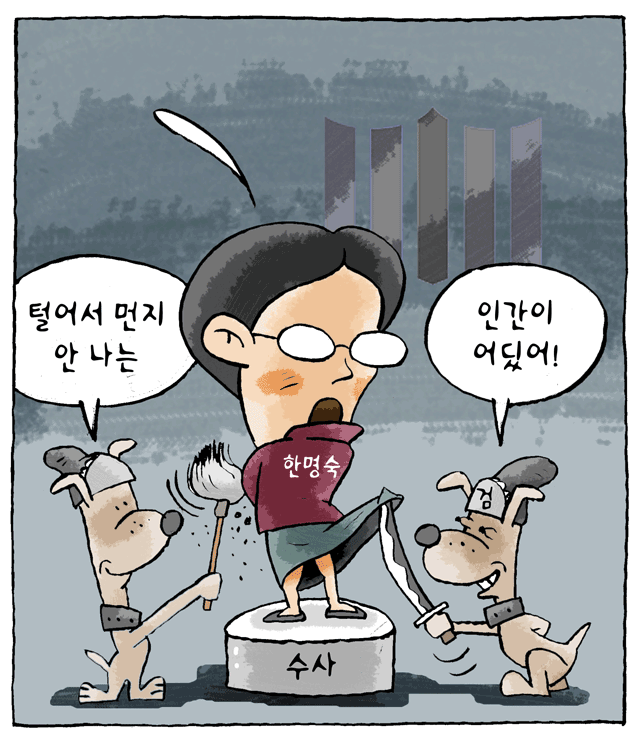 최민의 시사만평 - 들추기